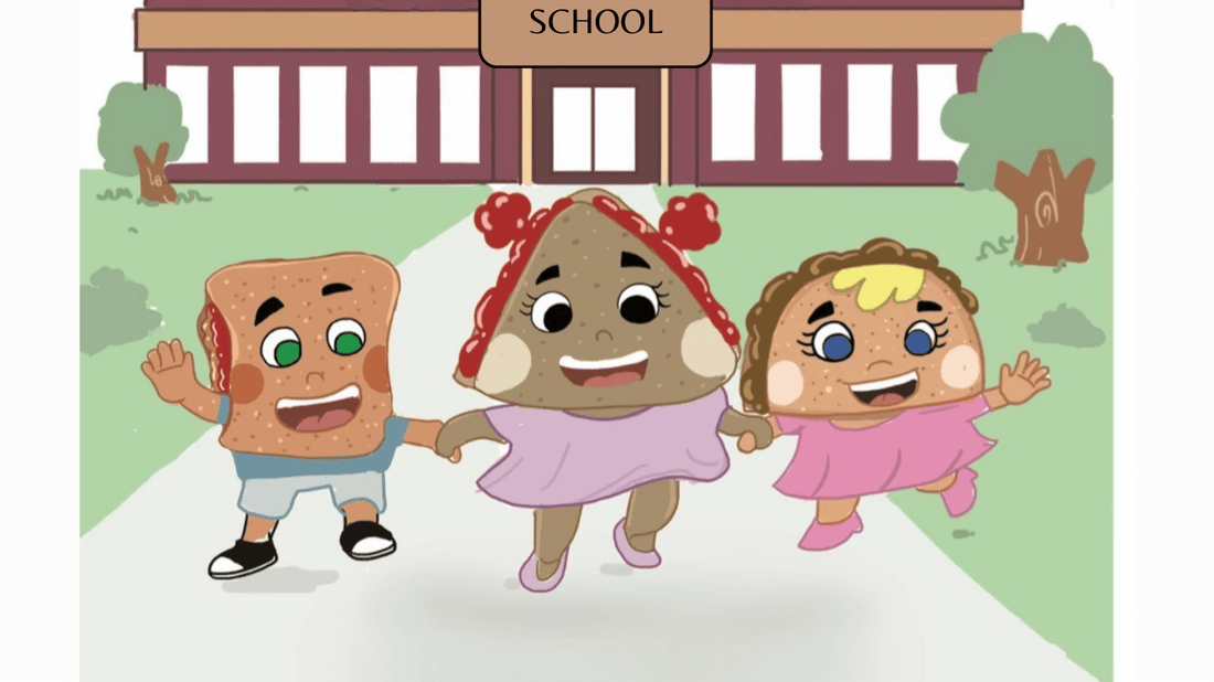 Meet the Sandwiches: PB, Geli & Nutelia - The Sandwich Way